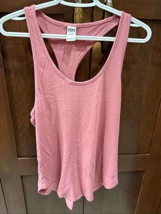 PINK Victoria's Secret Tops - PINK Victoria's Secret Dusty Rose Racerback Tank